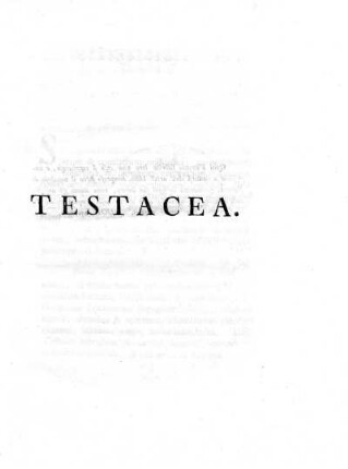 Testacea.