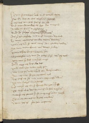 Gedicht eines Liebenden