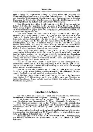 Rechenbücher