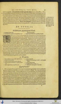 Titulus XIII. De Tutelis.