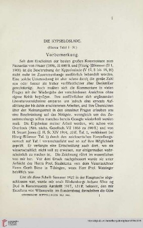 Erstes und zweites Heft