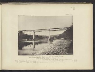 Eisenbahnbrücke über den Inn bei Königswart.
