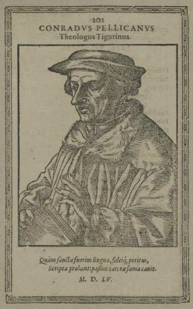 Bildnis des Konrad Pellicanus