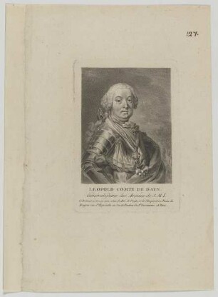 Bildnis des Leopold de Daun
