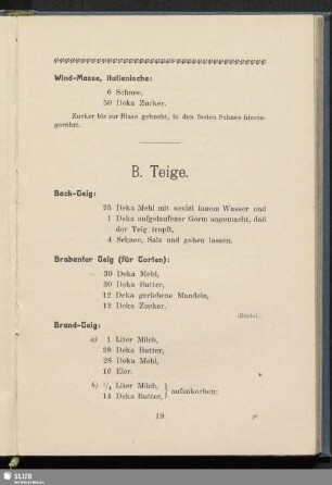 B. Teige