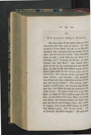 14. Des Teufels rußiger Bruder