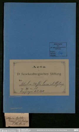 Albert von Metzler-Lemme-Stiftung