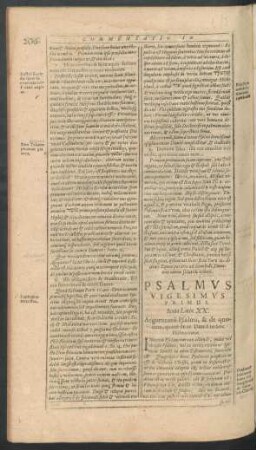 Psalmus Vigesimus Primus - Psalmus Trigesimus.
