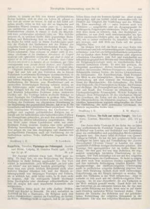 791-792 [Rezension] Kappstein, Theodor, Psychologie der Frömmigkeit