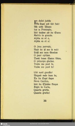 [In dulci jubilo]