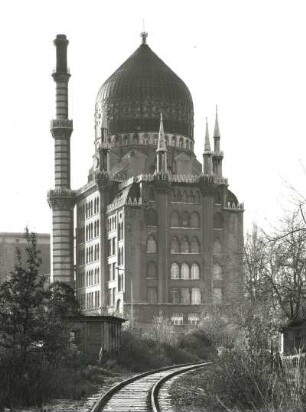 Dresden-Friedrichstadt, Weißeritzstraße 3. Zigarettenfabrik Yenidze (1909; M. Hammitzsch). Ansicht von Nordost