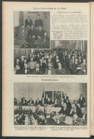 En la Universidad de La Plata