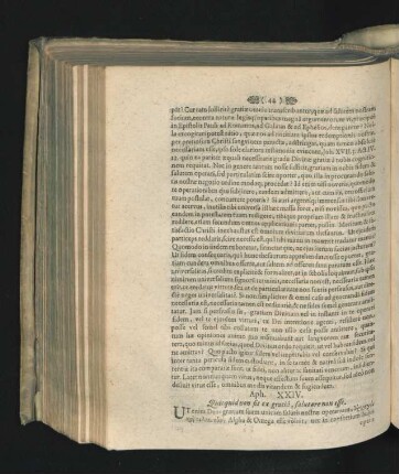 Aph. XXIV. Quicquid non sit ex gratia, salutare non esse.