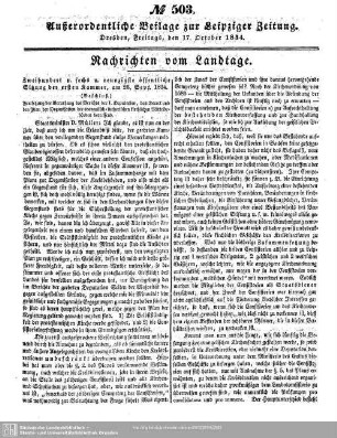 1. Kammer: 296. Sitzung
