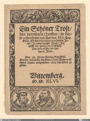 Ein Schoener Trost den betrubten Christen