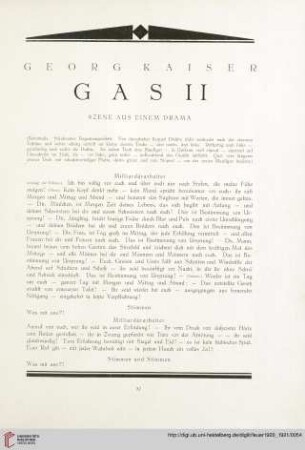 2: Gas II : Szene aus einem Drama