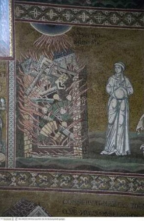 Mosaikzyklus des Alten und Neuen Testamentes, Zerstörung von Sodom