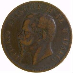 Münze, 10 Centesimi (ITL), 1867