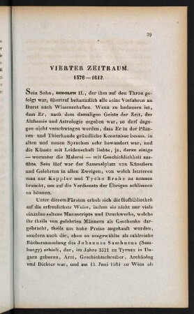 39-63, Vierter Zeitraum 1576-1612 -- Fünfter Zeitraum 1612-1637