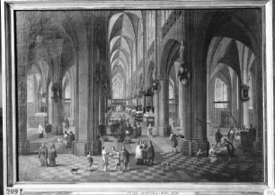 Das Innere der Kathedrale von Antwerpen