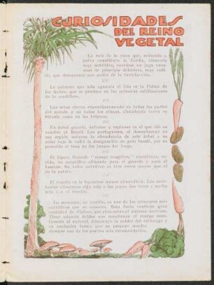 Curiosidades del reino vegetal