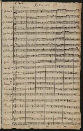 Classica tympana tubae per auras; S (2), Coro, orch, org; C-Dur