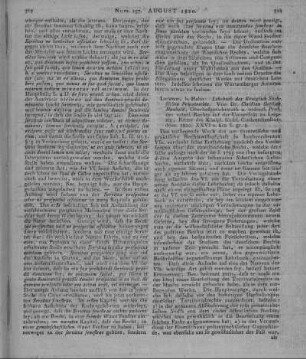 Haubold, C. G.: Lehrbuch des Königlich-Sächsischen Privat-Rechts. Leipzig: Hahn 1820