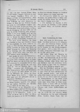 IV. Innere Ausschmückung der Kirche