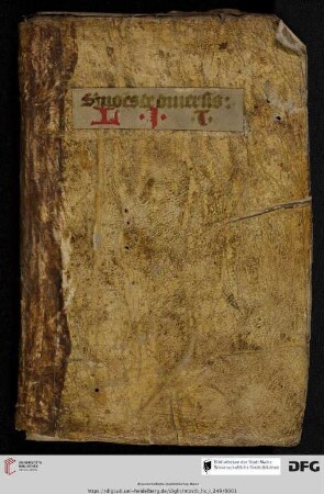 Sermones. Guilelmus Peraldus. Ps.-Aristoteles