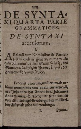 De Syntaxi Quarta Parte Grammatices.