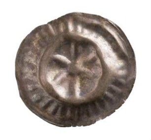 Münze, Brakteat, 13. Jh.