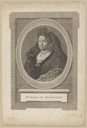 Bildnis der Madame de Maintenon