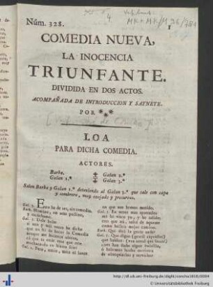 La Inocencia Triunfante