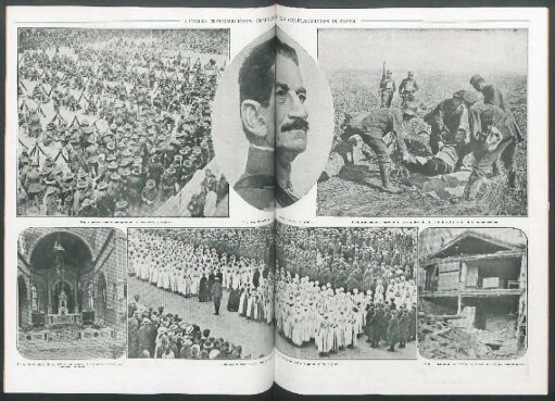 Últimas informaciones gráficas de la gran conflagración europea [Fotografías]