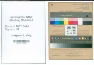 Entnazifizierung Ludwig Juergens , geb. 15.07.1894 (Kaufmann)
