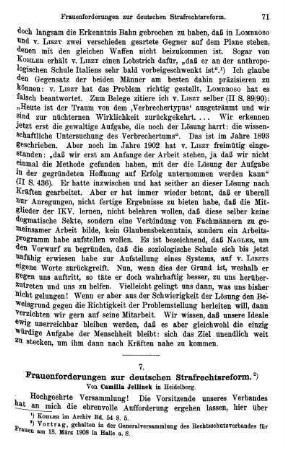 71-92, Frauenforderungen zur deutschen Strafrechtsreform