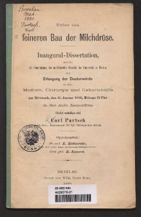 Ueber den feineren Bau der Milchdrüse
