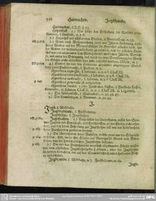 I / J [Jagd - Justiz-Verzögerung]