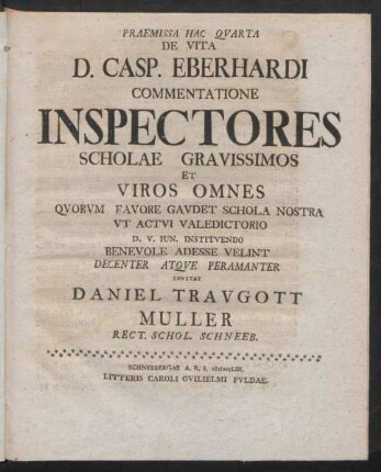 4: Ut Actui Valedictorio D. V. Iun. Instituendo Benevole Adesse Velint