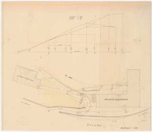 Stollberger Zink AG, Werk Ramsbeck: Lageplan 1:200, Längen- und Höhenplan 1:200, 1:50