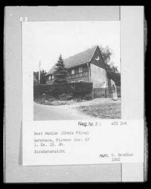 Wohn- und Wirtschaftsgebäude, Stadt Wehlen