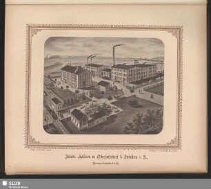 Friedr. Kästner in Oberhohndorf b. Zwickau i.S., Porzellanfabrik