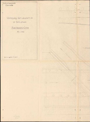 Schluchseewerk Oberstufe; Verlegung der Landstraße 50/197 Aha - Schluchsee; Fischbachbrücke