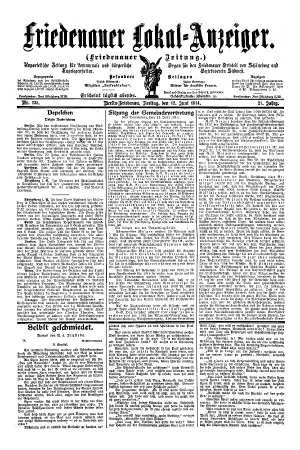 Nr. 135, 12.06.1914