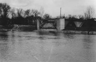 Kriegszerstörte Gaisburger Brücke Stuttgart