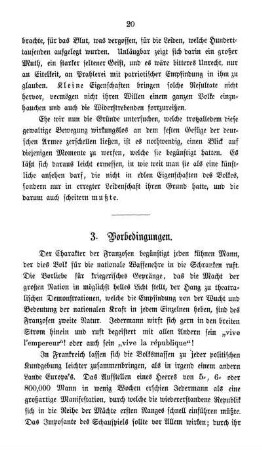 3. Vorbedingungen.