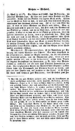 Methodik, Methodenlehre...