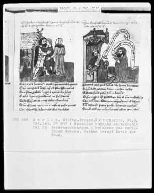 Speculum humanae salvationis — ---, Folio 29rectoBuchseite