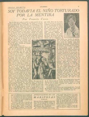 Aprendamos de las mariposas : (Fábula)