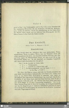 Das Gestell